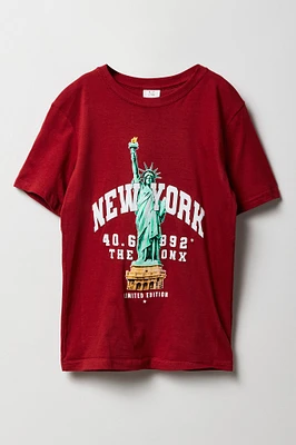 T-shirt à imprimé New York Limited Edition pour garçon