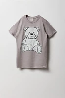 T-shirt à imprimé Teddy pour garçon