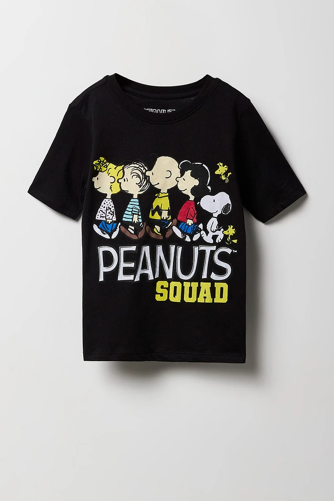 T-shirt à imprimé Peanuts Squad pour garçons