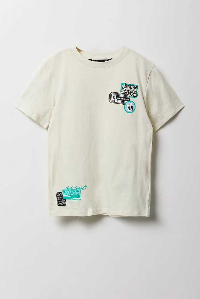 Boys LA Creative Culture Graphic T-Shirt