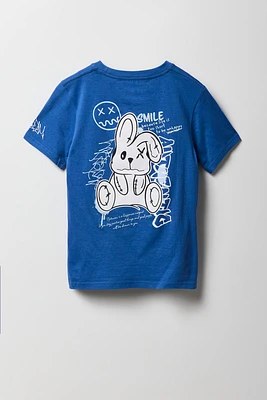 Boys Bunny Graphic T-Shirt