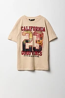 Boys California Basketball  Graphic T-Shirt