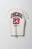 T-shirt à Imprimé Chicago 23 pour le garron