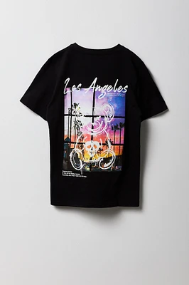 T-shirt à imprimé LA Bear pour garçon