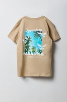 T-shirt à imprimé Legendary Paradise pour garçon