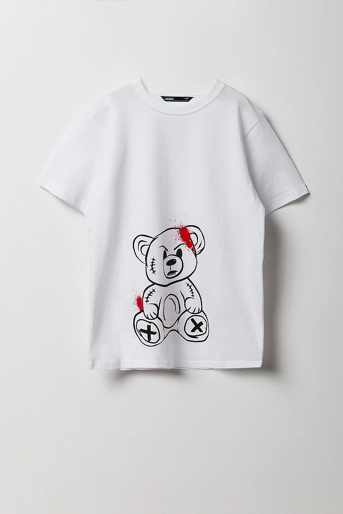 T-shirt à imprimé Dope Dreams Bear pour garçon