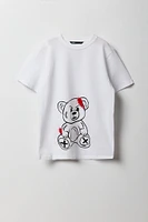 T-shirt à imprimé Dope Dreams Bear pour garçon