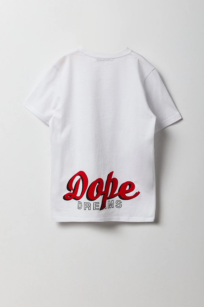 T-shirt à imprimé Dope Dreams Bear pour garçon