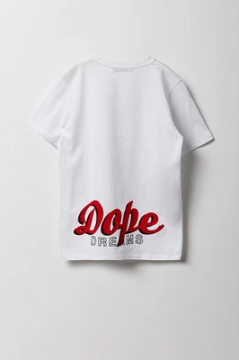 T-shirt à imprimé Dope Dreams Bear pour garçon