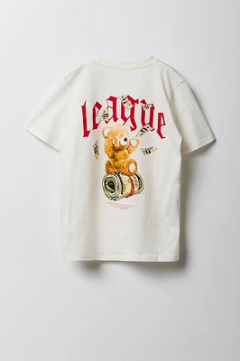 T-shirt à imprimé Money Bear pour garçon