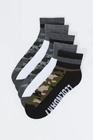 Chausettes sport avec motif camouflage pour garçon (5 paires)