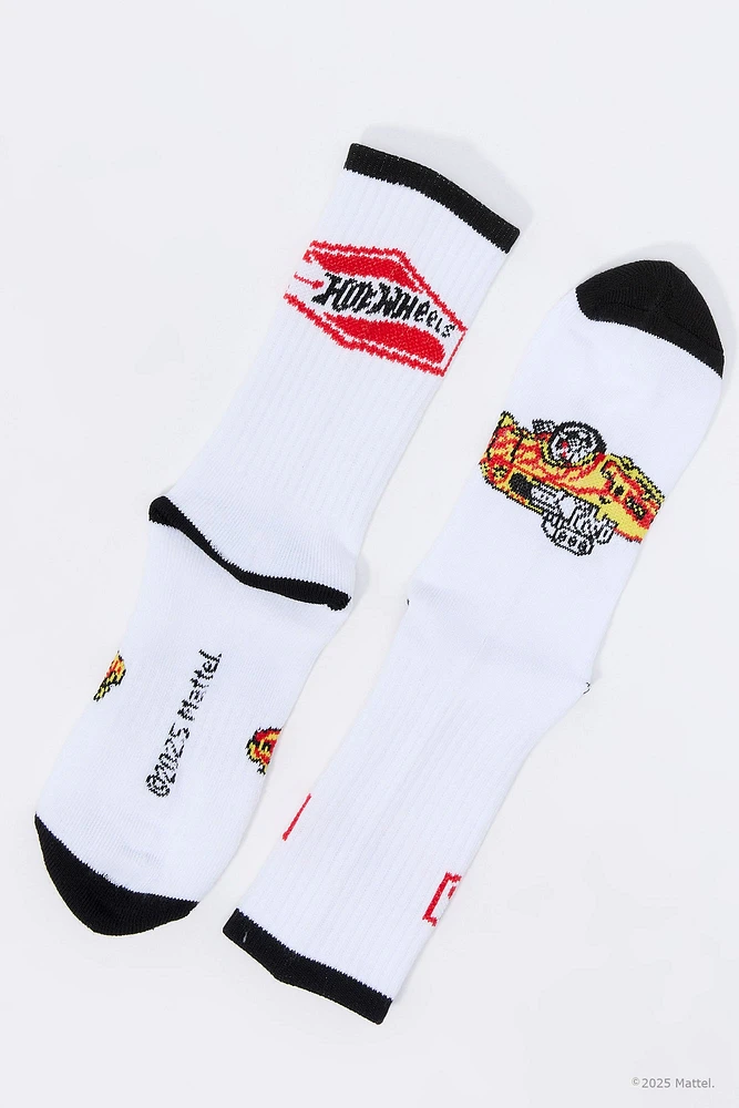 Chaussettes à imprimé Hot Wheels™ pour garçon (3 paires)