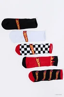 Hot Wheels™ Boys Ankle Socks (5 Pack)