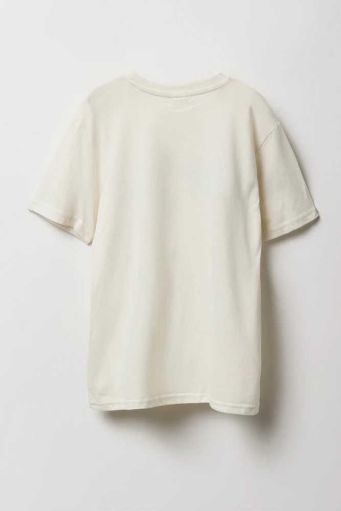 T-shirt à imprimé Elbows Up Canada pour garçon