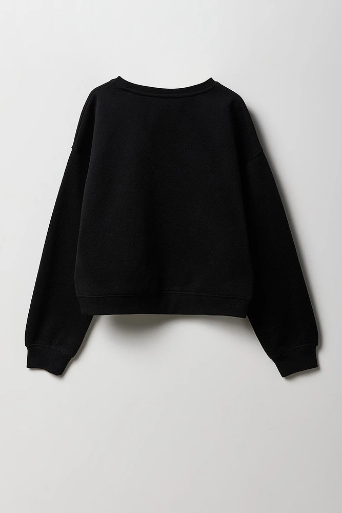Girls Varsity Graphic Fleece Sweatshirt