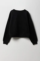 Girls Varsity Graphic Fleece Sweatshirt