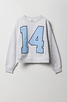 Girls Varsity Graphic Fleece Sweatshirt