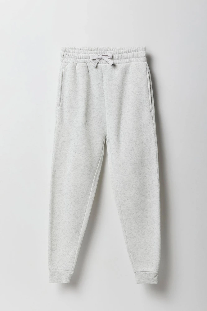 Girls Washed Fleece Jogger