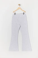 Pantalon à jambe évasée en molleton avec motif brodé Los Angeles pour file