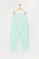 Girls Lake Tahoe Embroidered Fleece Jogger