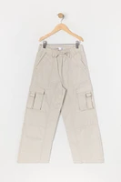 Pantalon cargo à jambe droite pour fille