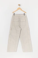 Pantalon cargo à jambe droite pour fille