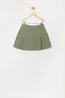 Girls Cargo Skirt