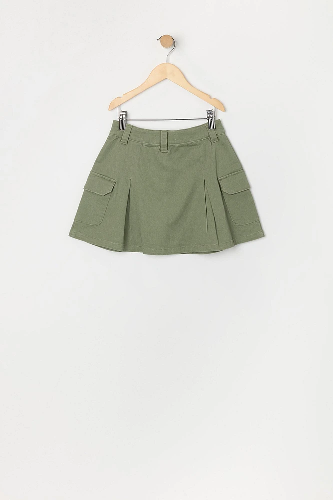 Girls Cargo Skirt