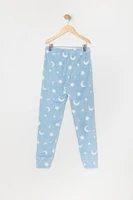 Ensemble pyjama avec t-shirt et pantalon en peluche à imprimé Sweet Dreams pour fille