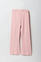 Girls Knit Flare Pant