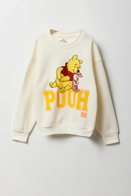 Chandail à imprimé Pooh & Piglet pour fille