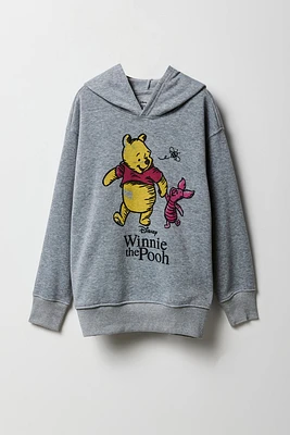 Haut Ã  capuchon avec imprimÃ© Winnie The Pooh pour fille