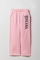 Pantalon d'entraînement à imprimé Ohana pour fille