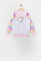 Girls Magic Unicorn Character Hoodie