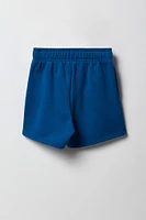 Short en molleton à imprimé City pour fille