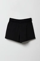 Girls Active Graphic Fleece Short