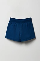 Short Active en molleton imprimé pour fille
