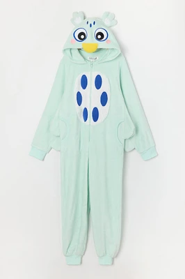 Youth 3D Owl Plush Onesie