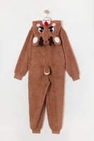 Combinaison en Sherpa Rudolph 3D pour jeune