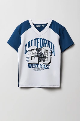 T-shirt Active à imprimé contrastant pour fille
