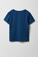 T-shirt Active à imprimé contrastant pour fille