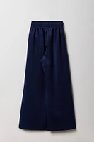 Pantalon Active à jambe large avec rayures latérales pour fille