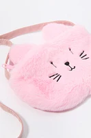 Sac à bandoulière Lapin en peluche pour fille