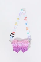 Girls Poppable Bow Crossbody Purse