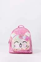 Girls Sequin Critter Backpack