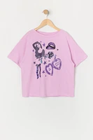 T-shirt à imprimé Olivia Rodrigo pour fille