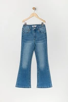 Girls High Rise Flare Jean