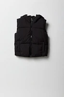 Girls Hooded Puffer Vest