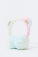 Protège-oreilles en peluche avec oreilles de chat pour fille