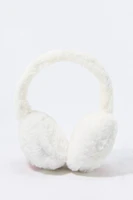 Protège-oreilles en peluche avec Smiley Face Sherpa pour fille